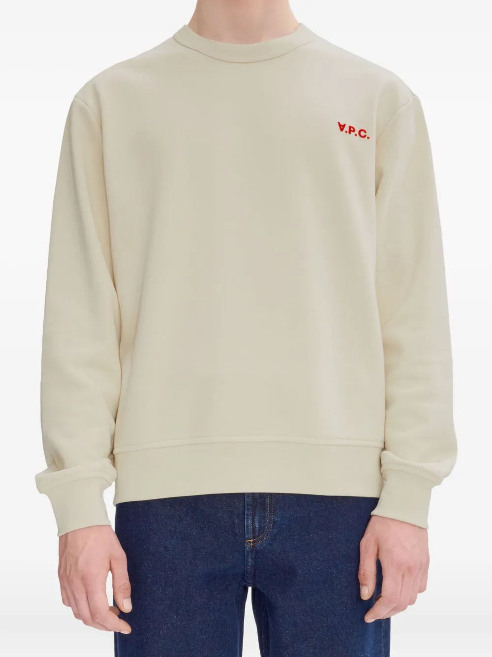 Apc Cohgo Sweatshirt In Neutral