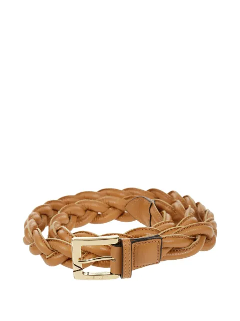 avenue 67 braided leather belt