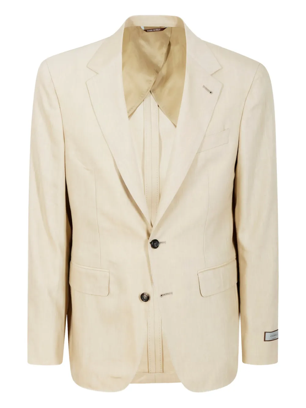 Canali traje con botones y aplique del logo | neutro | Image 1