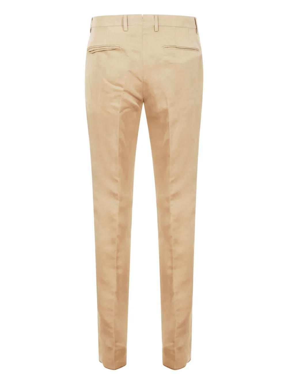 Canali Pak met enkele rij knopen Beige
