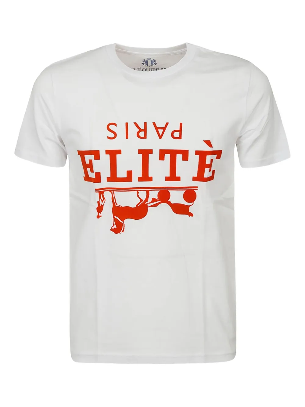 Equipment Equipe 55 printed T-shirt | White | Image 1