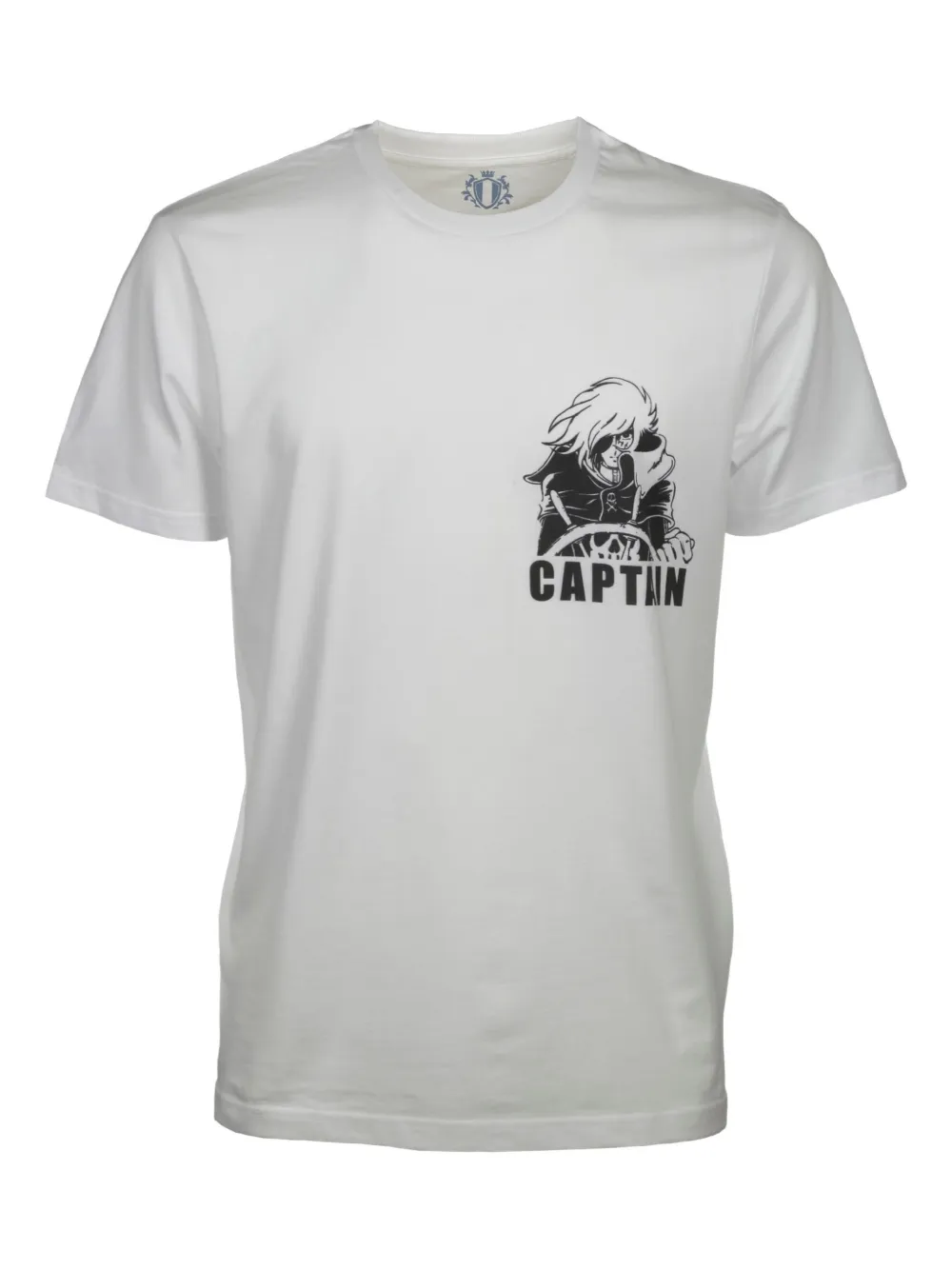 Equipment captain print cotton t-shirt | White | Image 1