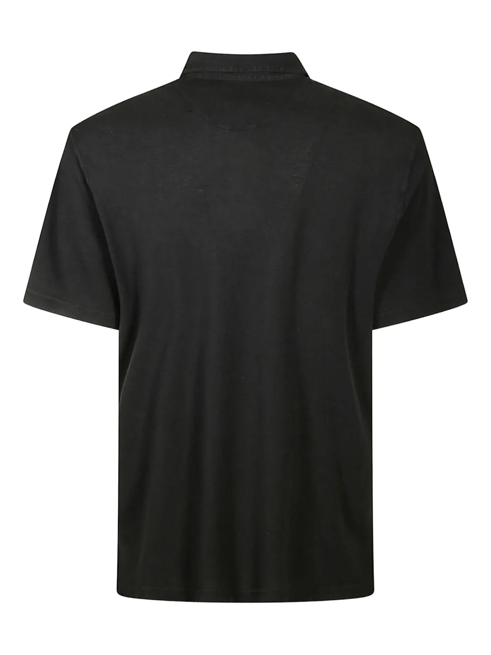 Fedeli Katoenen poloshirt - Zwart