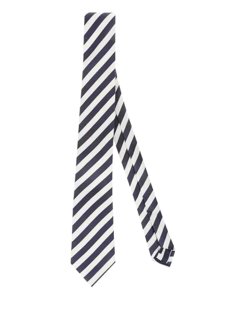Errico Formicola diagonal-stripe silk tie