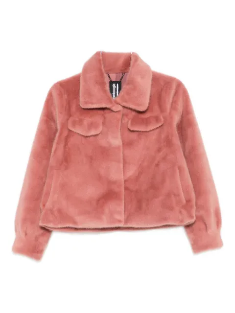 bomboogie faux-fur jacket