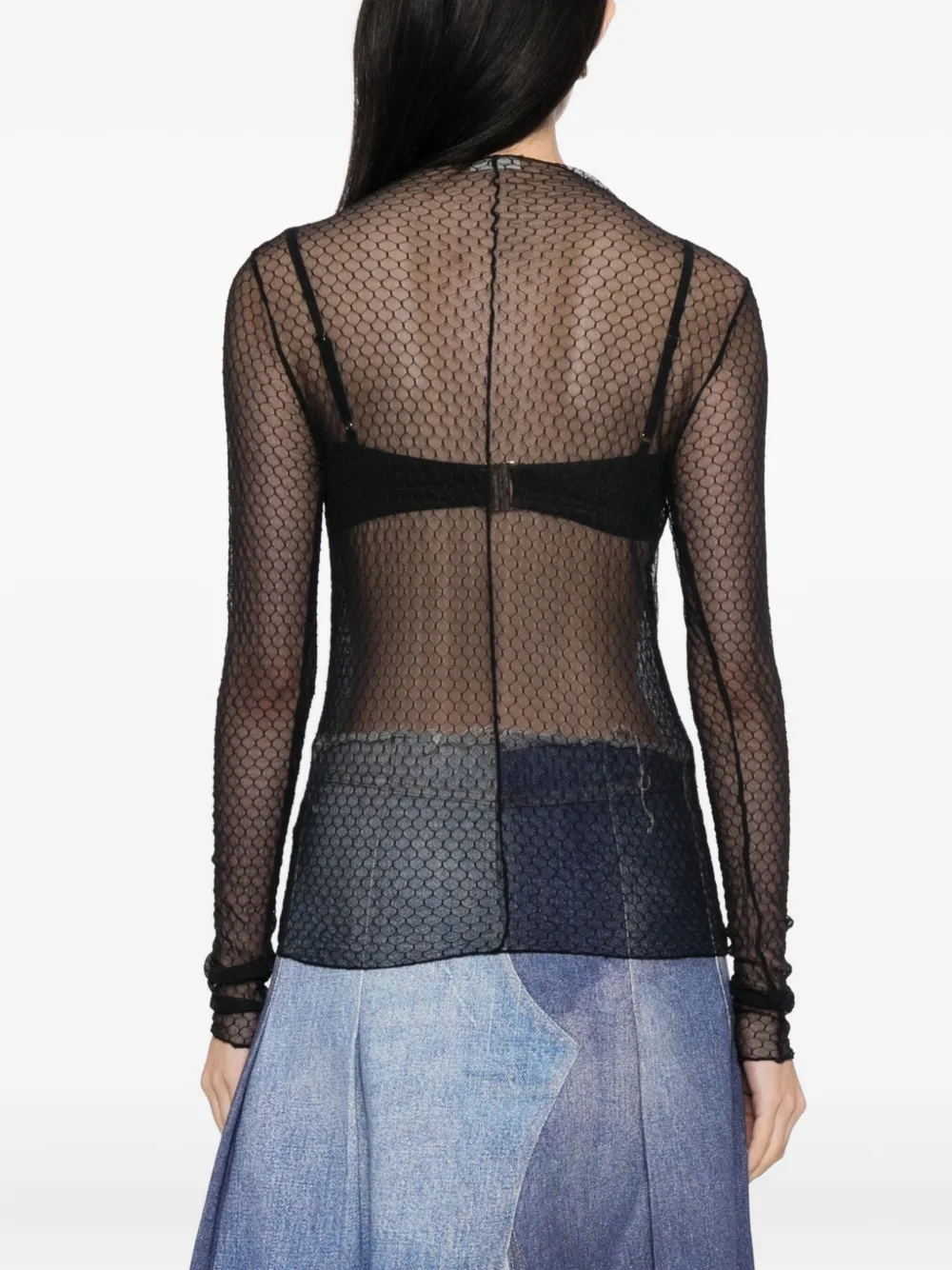 Free People Minding my business top Zwart