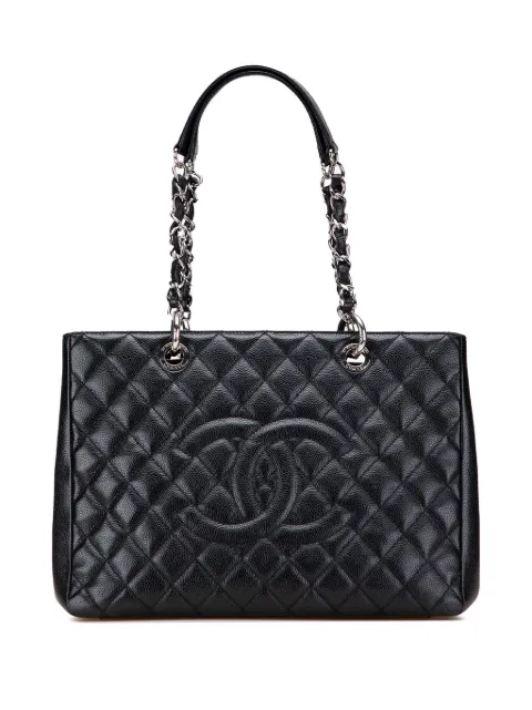 CHANEL Pre-Owned 2011 Caviar Grand Shopping tote bag