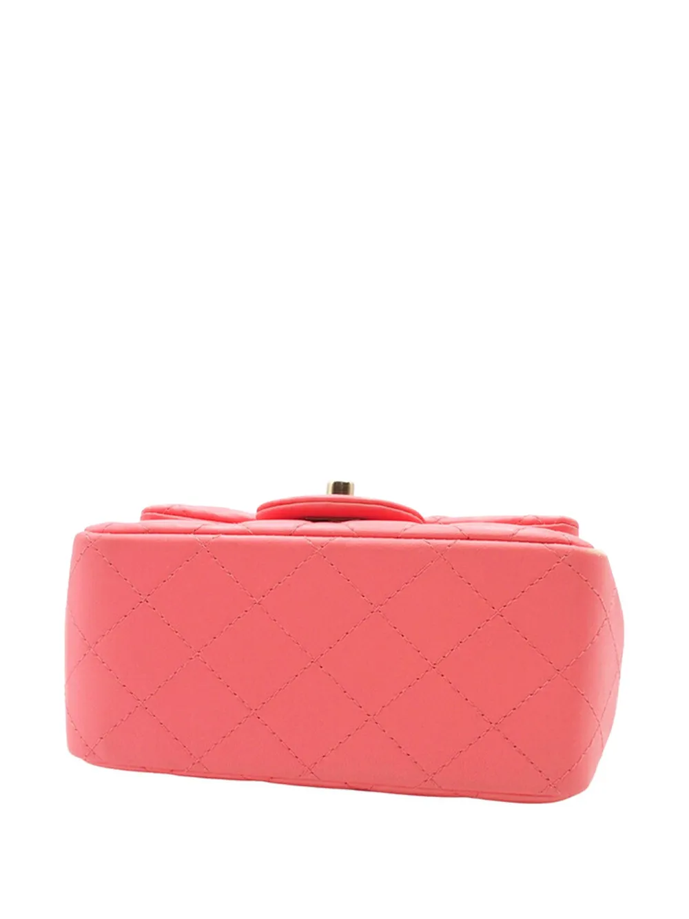 CHANEL Pre-Owned 2021-2025 Mini Square Classic Lambskin Single Flap crossbody bag | Pre-Owned | Image 2