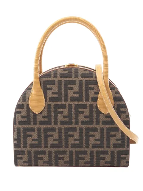 Fendi Pre-Owned bolsa satchel Zucca del siglo XX