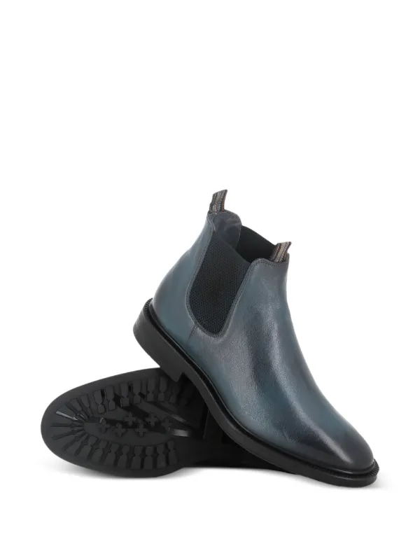 Paul Smith Sidney サイドゴアブーツ | ブルー | FARFETCH JP