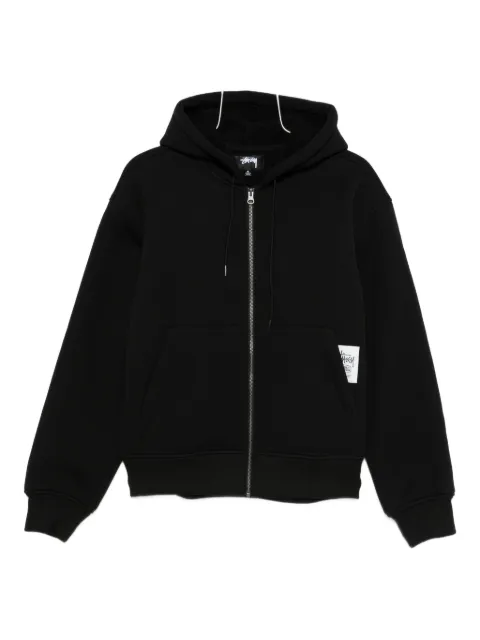 Stüssy zip-up hooded jacket