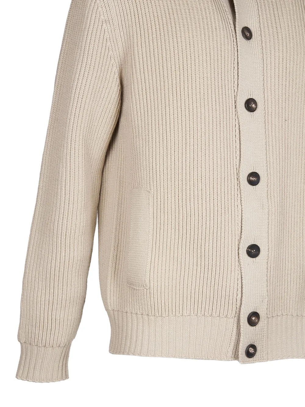 Filippo De Laurentiis button ribbed cardigans | Cardigans | Image 2