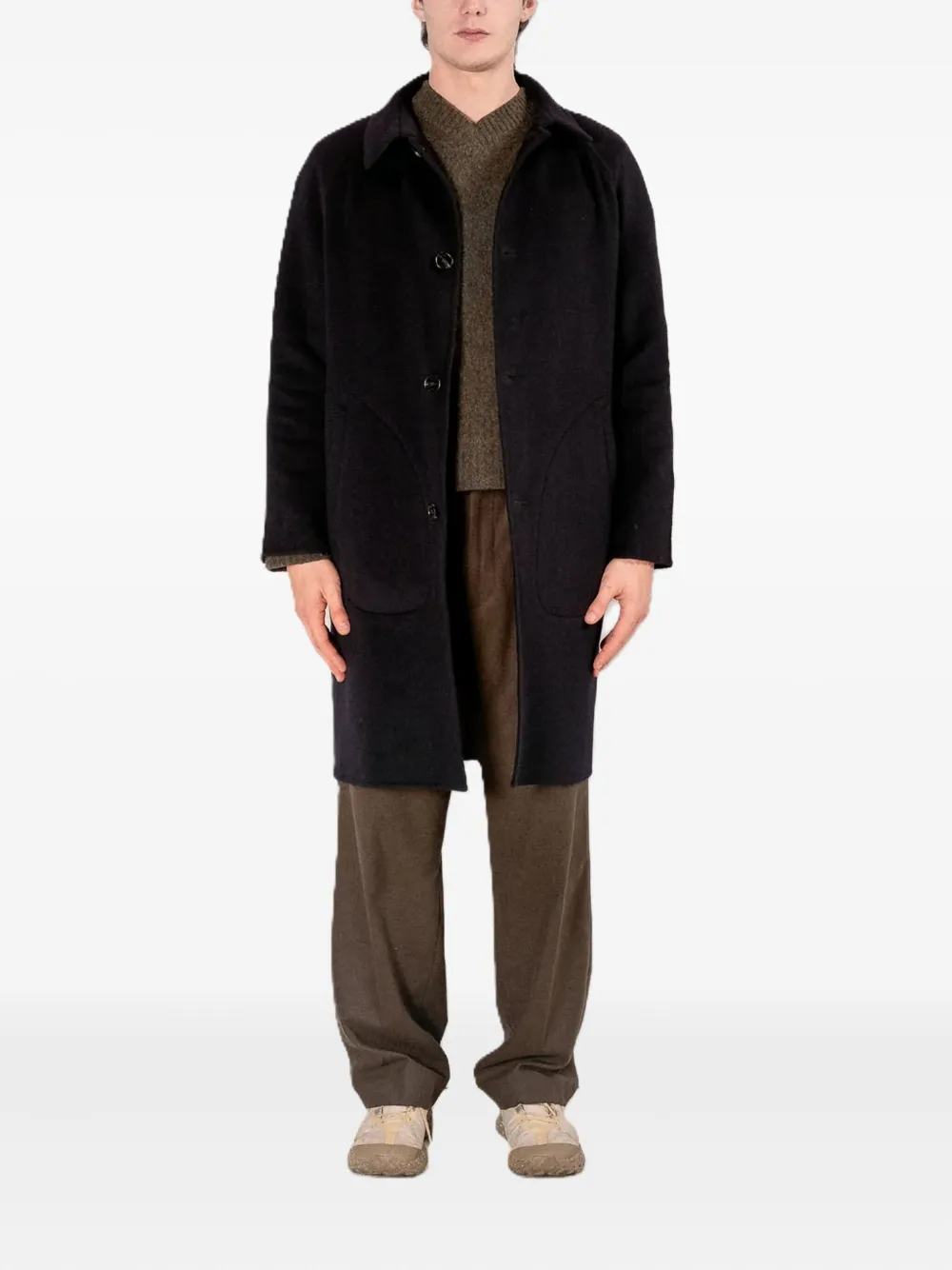 Paltò Maurilio Db button-up coat | Pardessus | Image 2