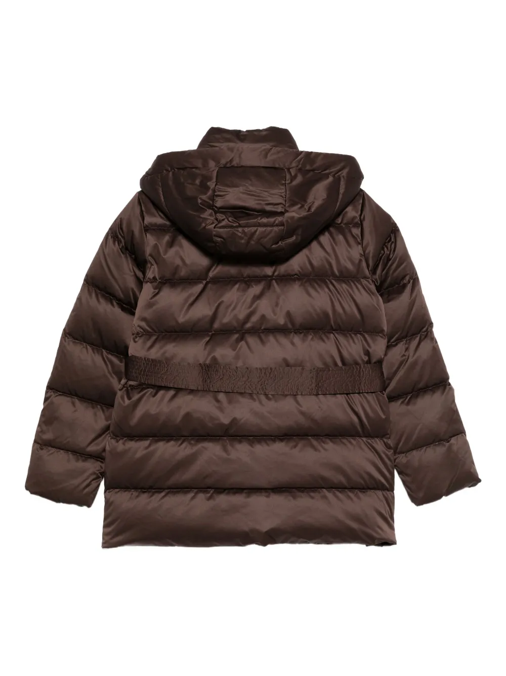 LIU JO belted hooded jacket | Down Jackets | Image 2