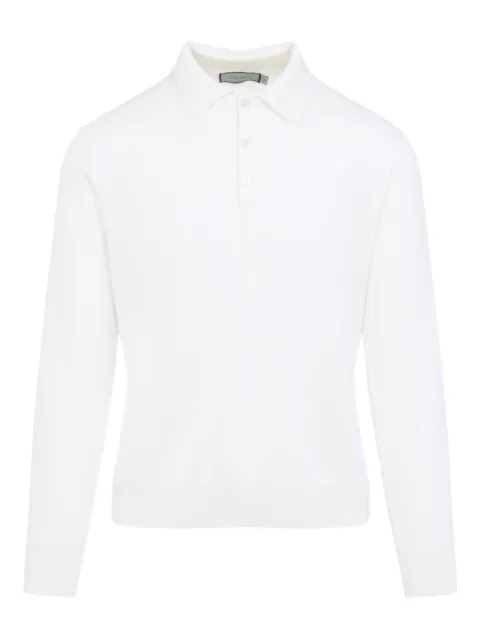 Canali playera tipo polo manga larga