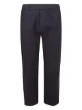 Barena elastic-waistband cotton pants - Blue