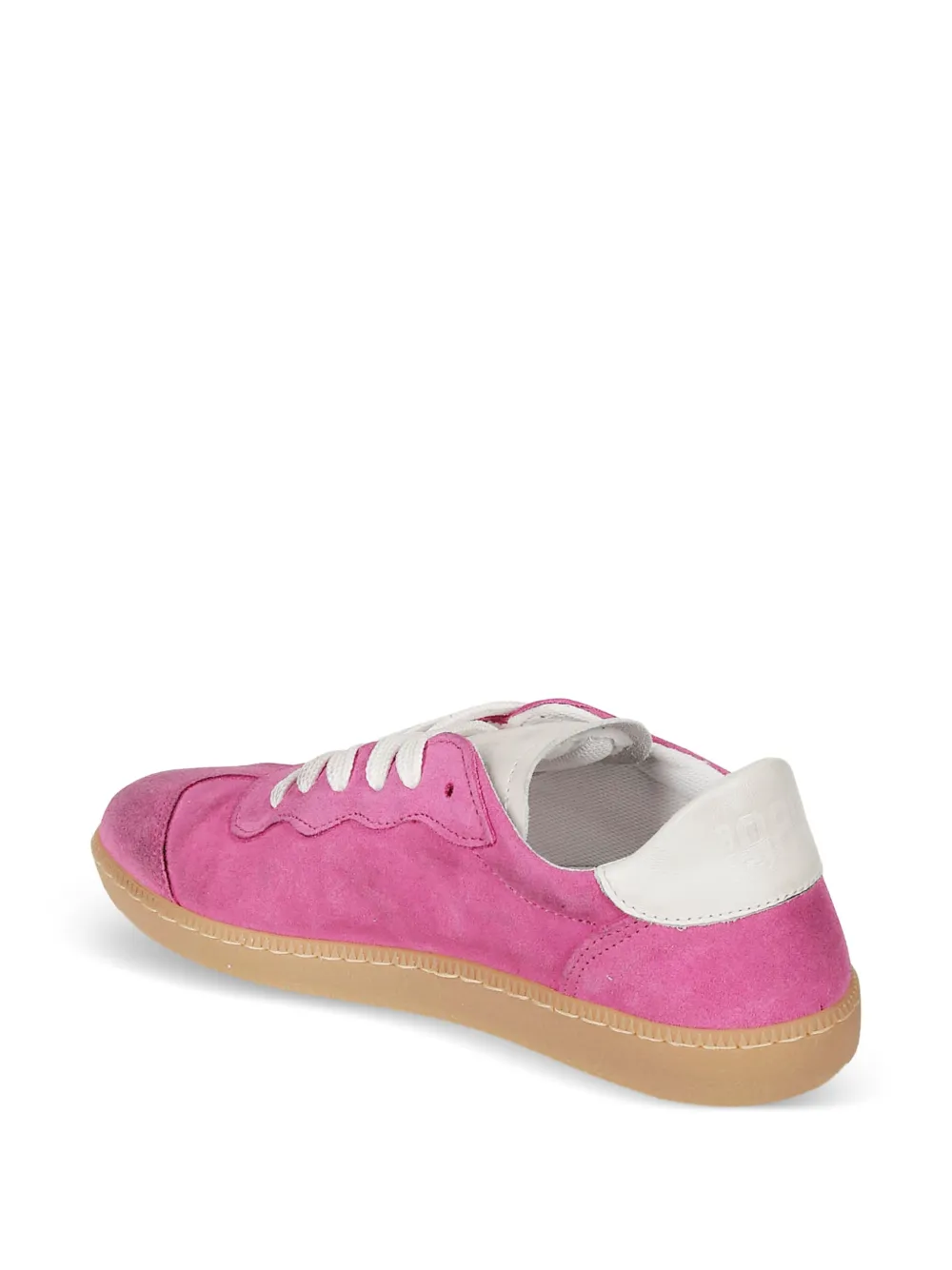 Logo-Detail Suede Sneakers