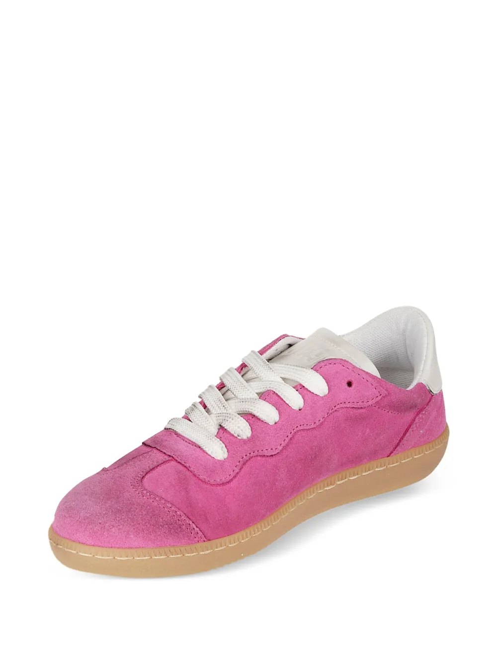 Logo-Detail Suede Sneakers