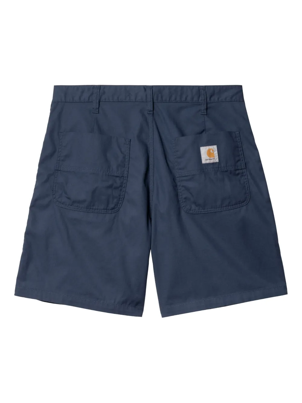Carhartt WIP Geplooide katoenen shorts - Blauw