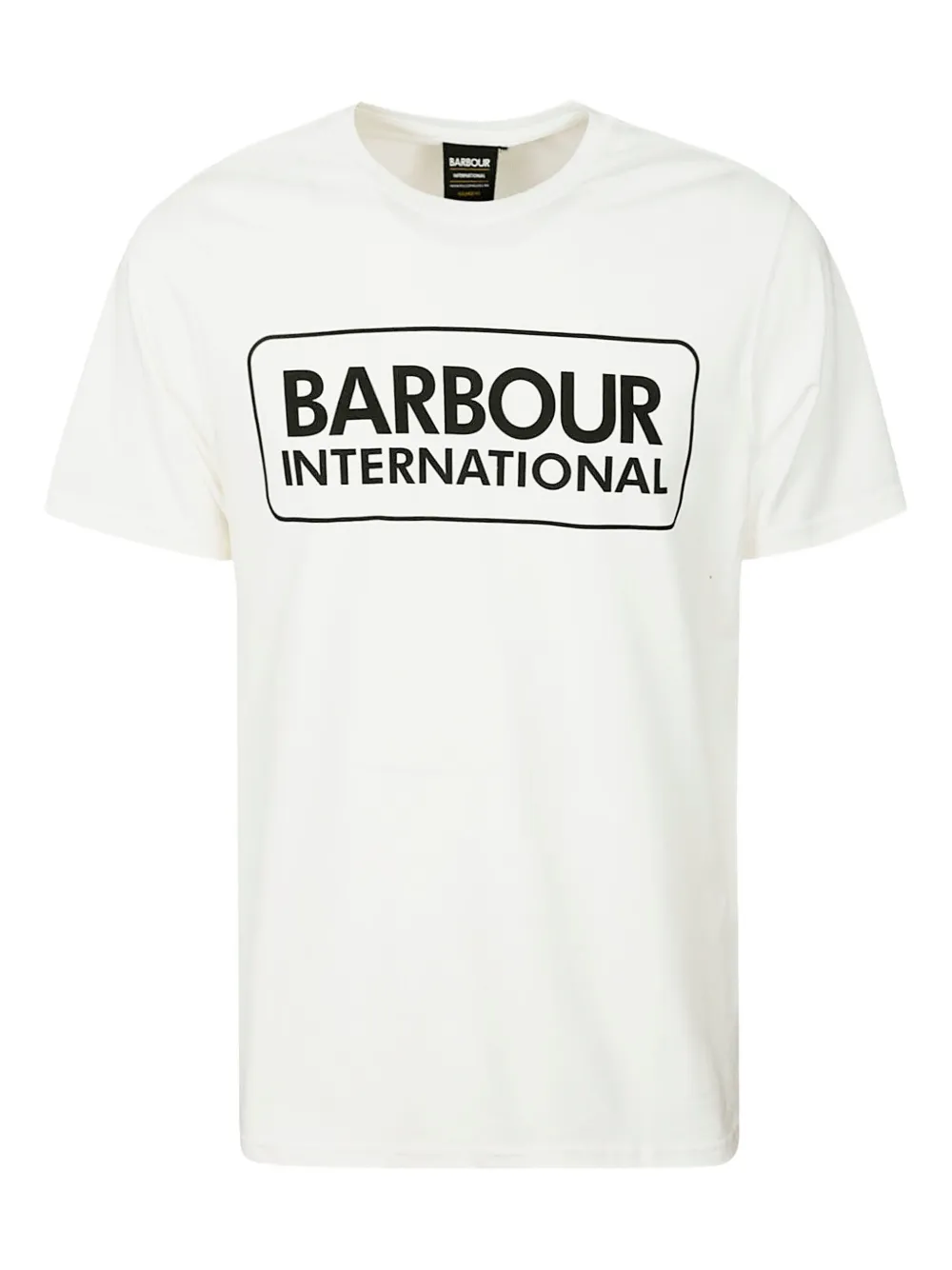 Barbour logo-print cotton t-shirt | White | Image 1