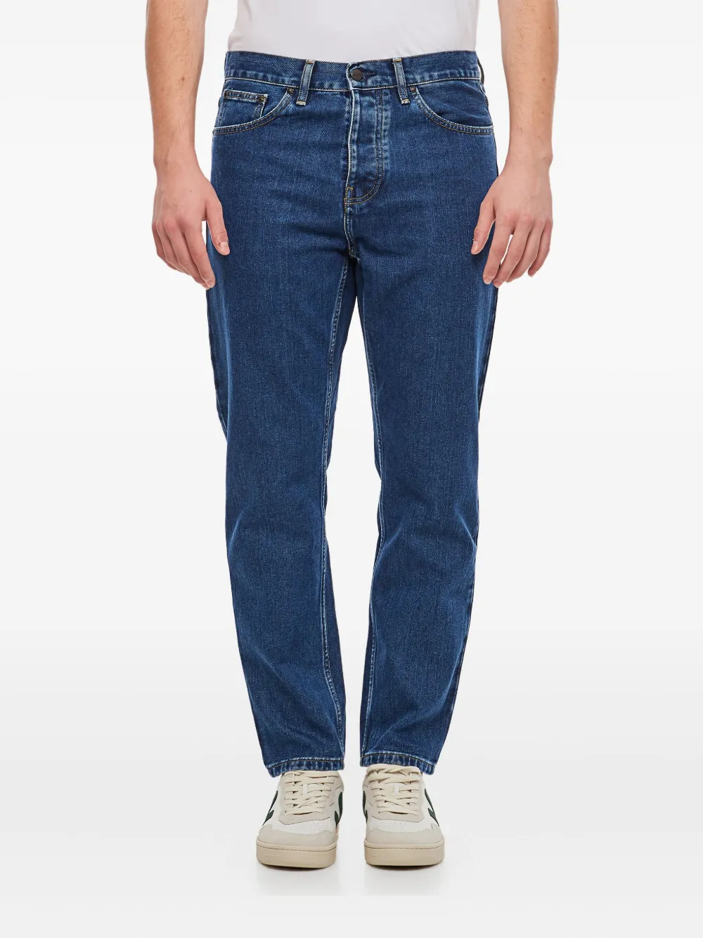 Carhartt WIP straight-leg jeans | Blue | Image 1