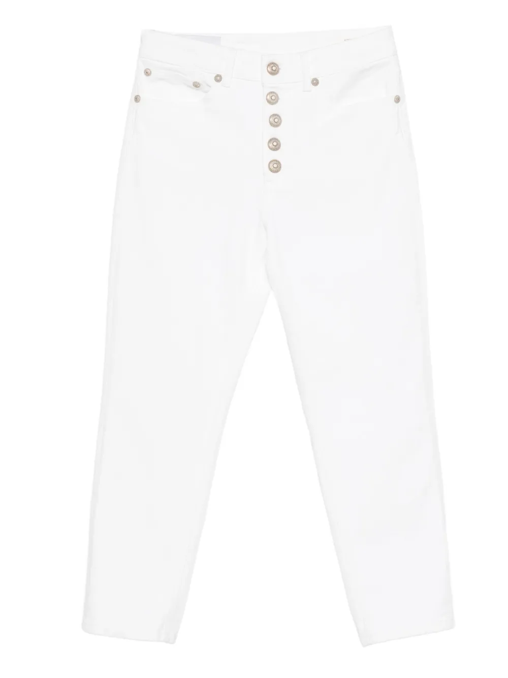 DONDUP button-fastening jeans - Bianco