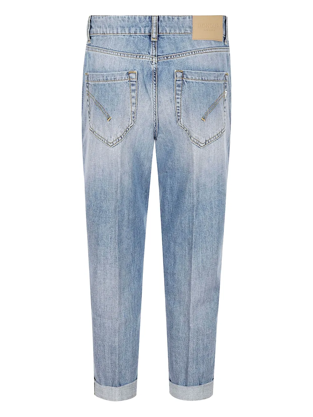 DONDUP buttoned cotton jeans | Straight-Leg Pants | Image 2