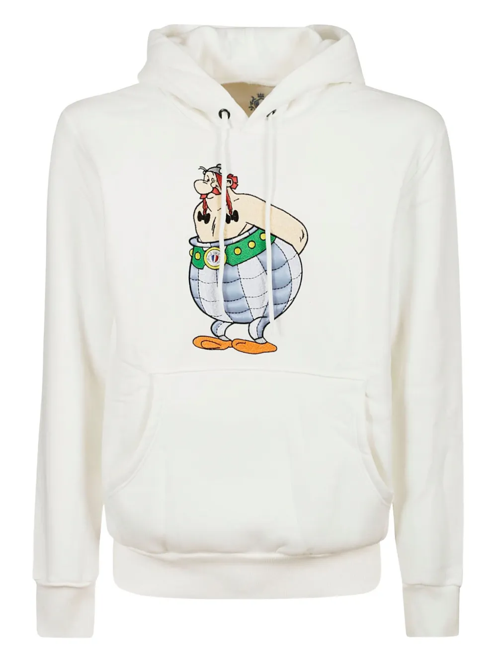 Equipment embroidered-detail hoodie | White | Image 1
