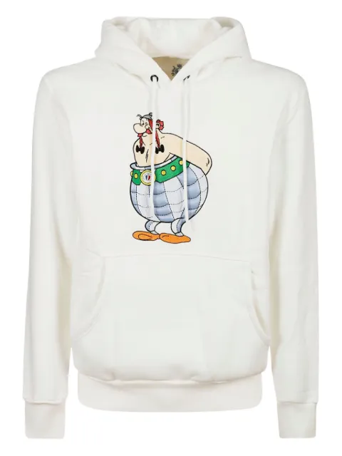 Equipment embroidered-detail hoodie