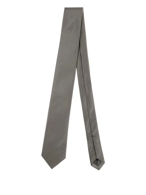 Errico Formicola polka-dot silk tie