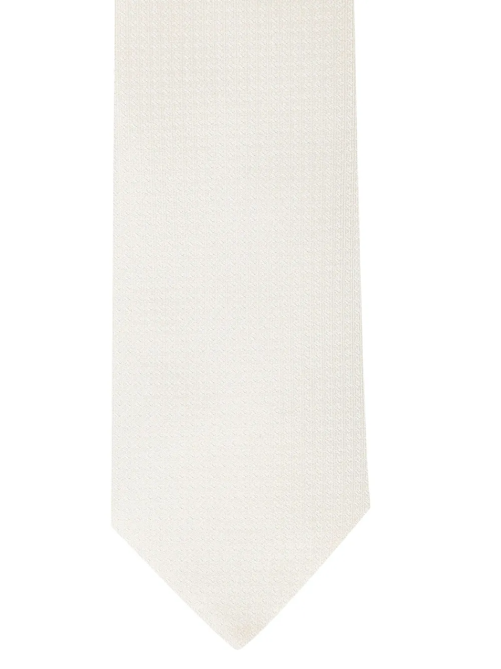 Errico Formicola Wollen stropdas - Wit