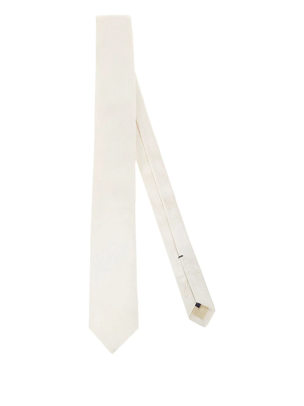 Errico Formicola textured wool tie | White | Image 1