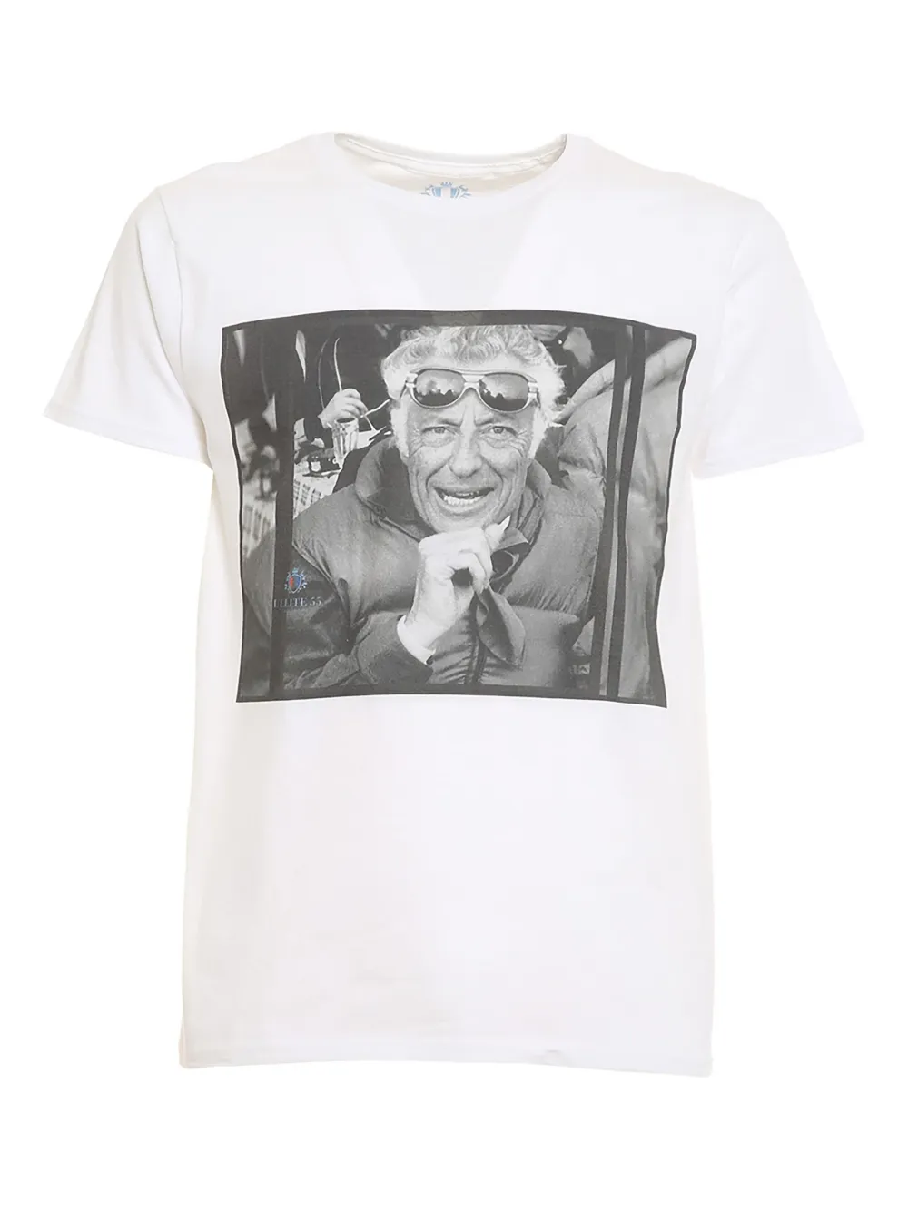Equipment  Elite 55 printed cotton T-shirt | White | Image 1