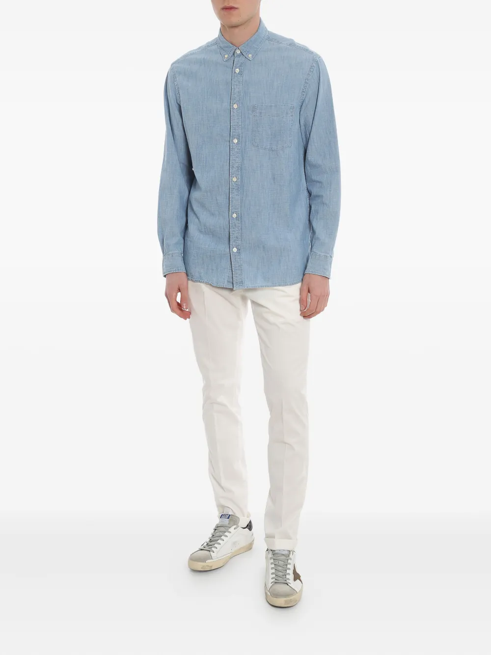 DONDUP cotton trousers | Regular-Fit & Straight Leg Pants | Image 2