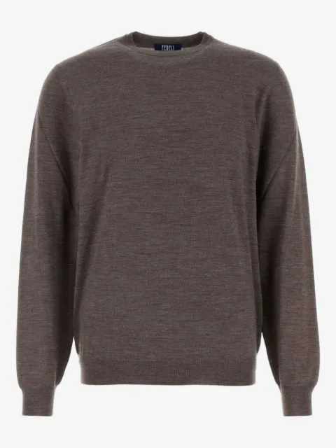 Fedeli wool crew-neck sweater