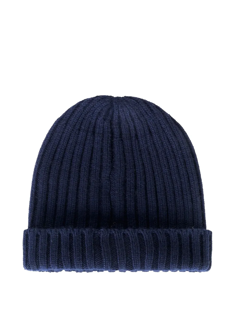 Fedeli ribbed cashmere beanie | Blue | Image 1