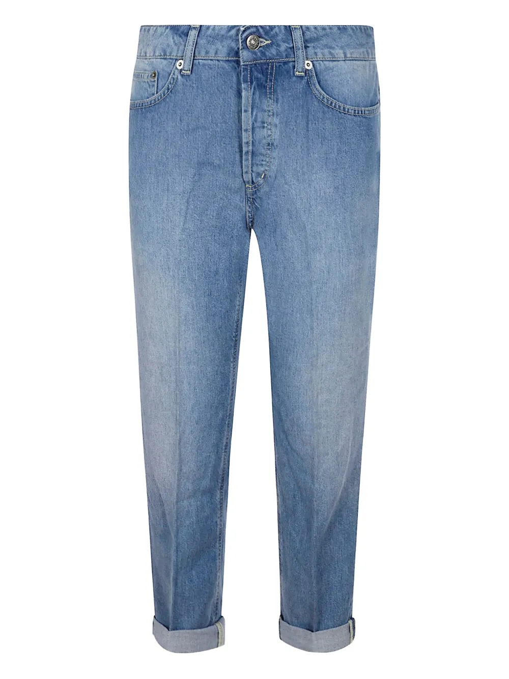DONDUP folded-hem jeans | Blue | Image 1