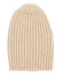 Fedeli cashmere beanie hat - Neutrals