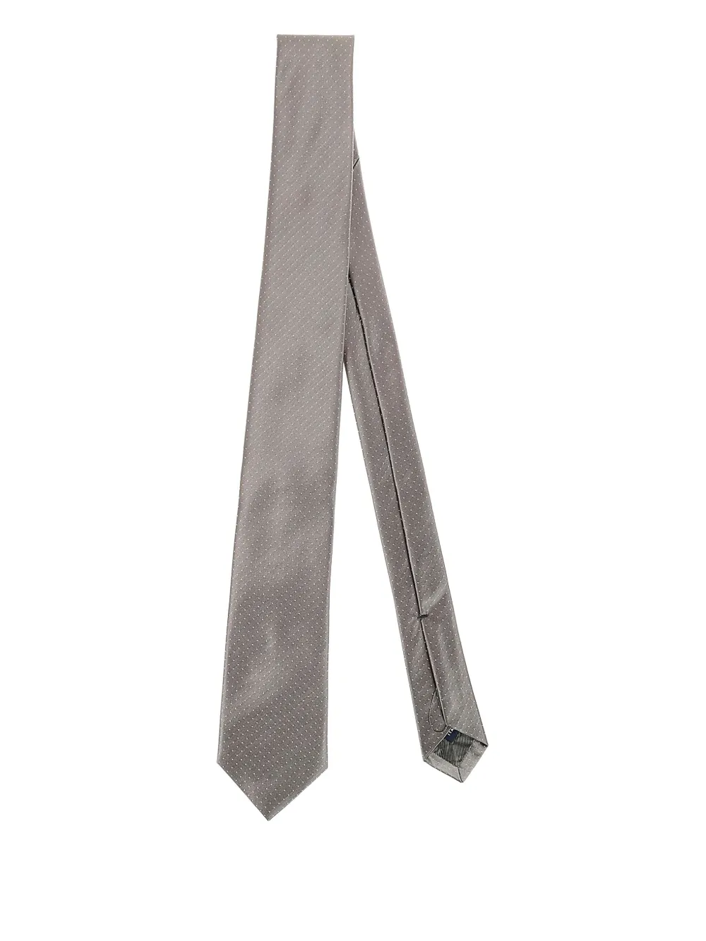 Errico Formicola dot-pattern tie | Grey | Image 1