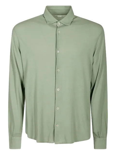 Fedeli long-sleeve cotton shirt