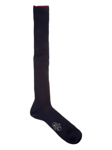 Gallo ribbed wool socks