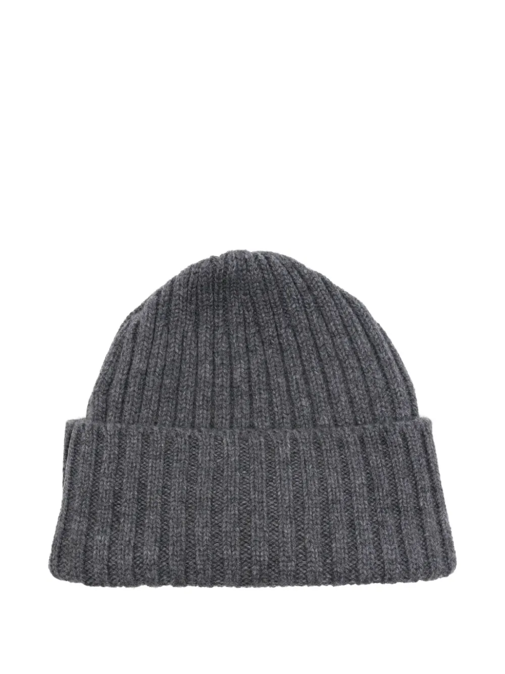 Fedeli ribbed cashmere beanie | Grey | Image 1