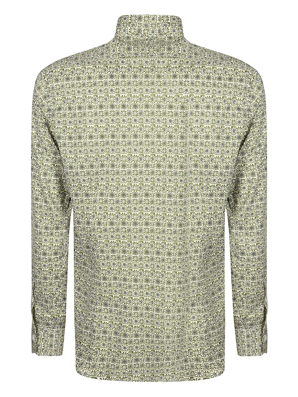 Fedeli floral-pattern cotton shirt | Image 2