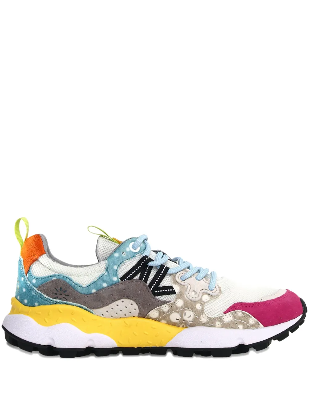 FLOWER MOUNTAIN Sneakers met vlakken Geel