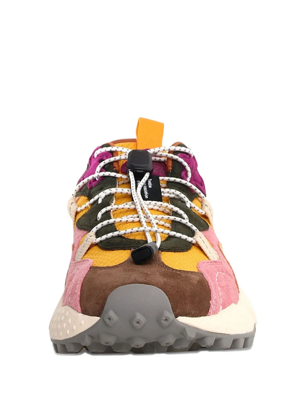 Flower Mountain Suede-panelled Sneakers In Multi
