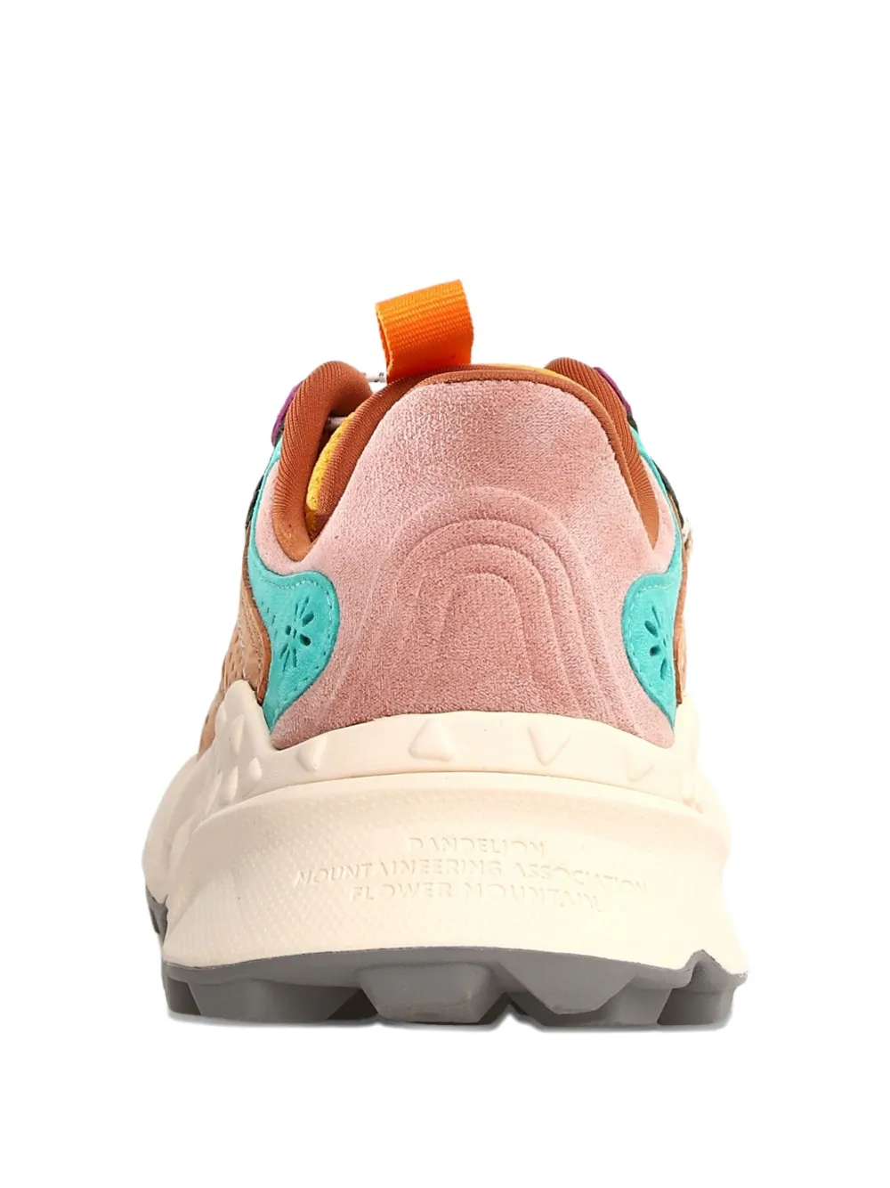 Flower Mountain Suede-panelled Sneakers In Multi