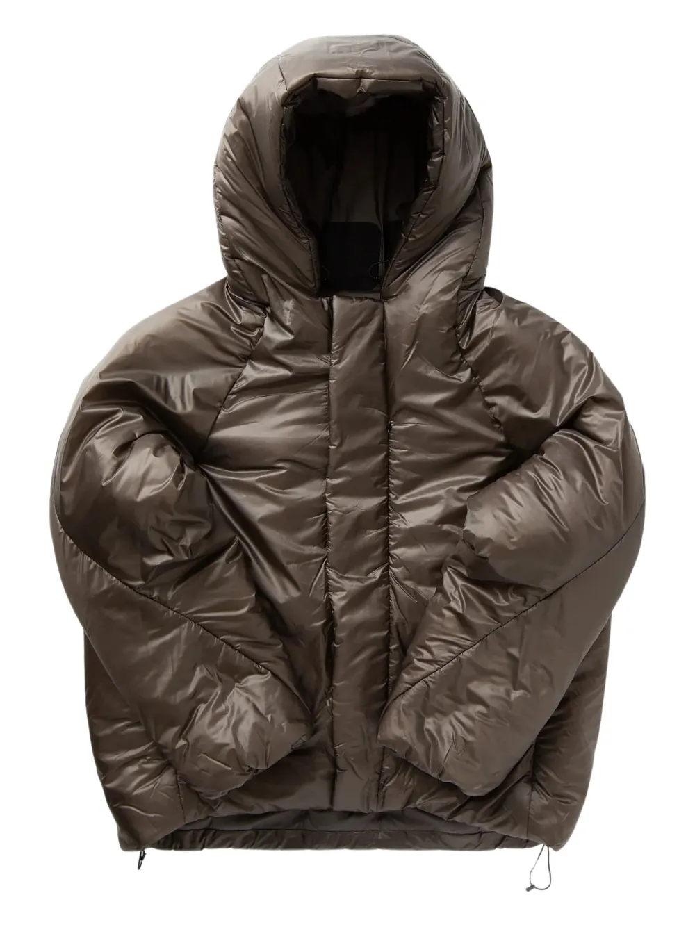 Goldwin hooded padded jacket | Brown | Image 1