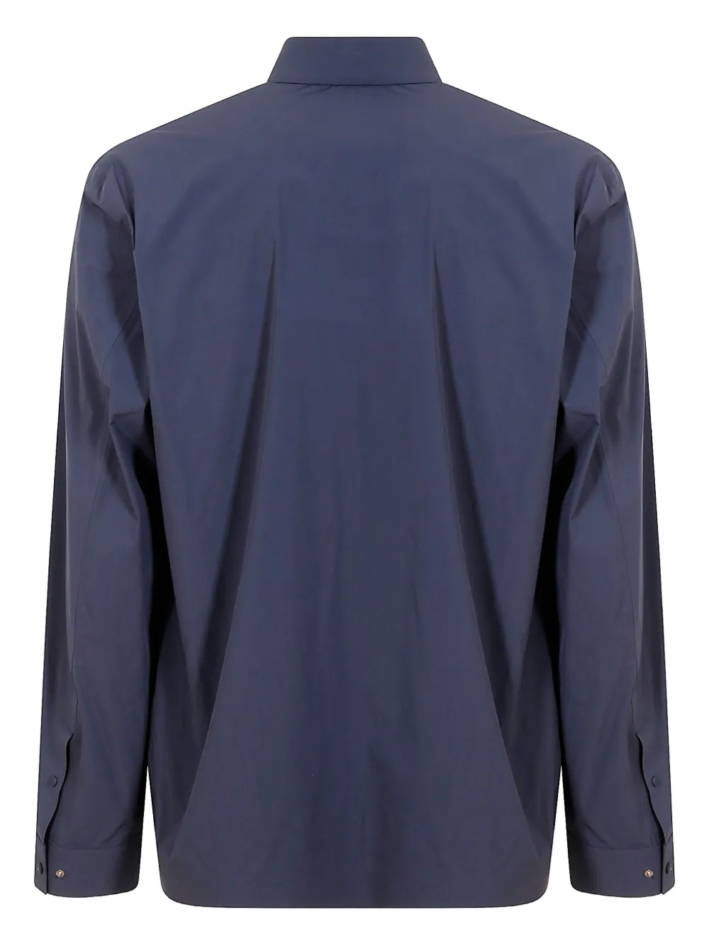 Herno Overhemd met ritszak - Blauw