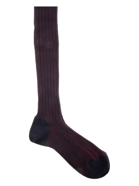 Gallo ribbed cotton socks
