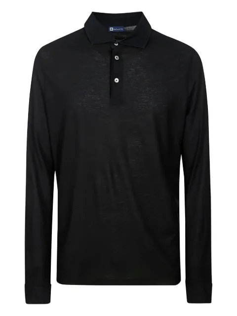 Alpha Industries long-sleeve button polo shirt